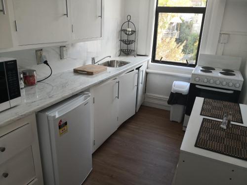 Konyha, Owens Motel in Észak-Dunedin