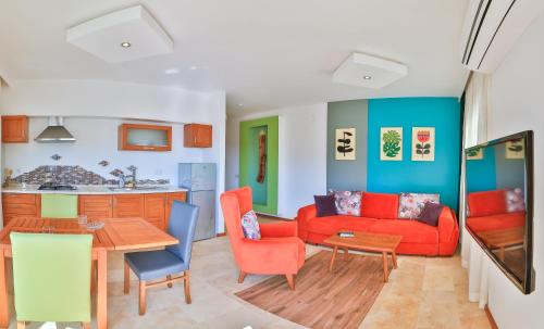 One-Bedroom Apartment room in Çınarlar Apart Hotel KAŞ