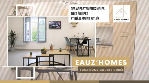 Appartements #Cosy Moments By Eauz'Homes - WiFi-Netflix