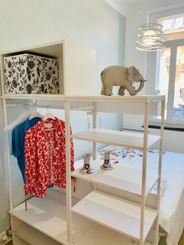 Marseille 6ème Vauban élégant T3 6 couchages 2 chambres 4