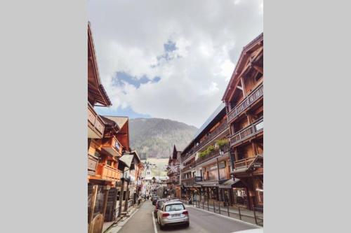 Morzine 2 pieces aux pieds des pistes avec Wifi in Morzine City Center