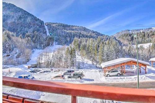 Morzine 2 pieces aux pieds des pistes avec Wifi in Morzine City Center