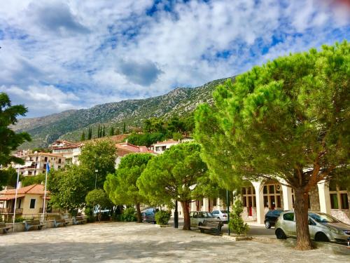 Delphi celebrity v i p the navel of the Earth, CENTER-DELPHI-penthouse galaxy&sky panoramic view, ha Delphi