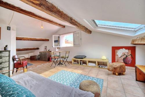 Upstays - cosy - Forville market - sea view, Cannes (fotografie 6)