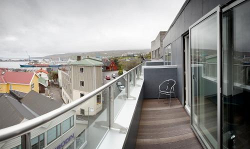 Balkong/terasse, 62N Hotel - City Center in Tórshavn
