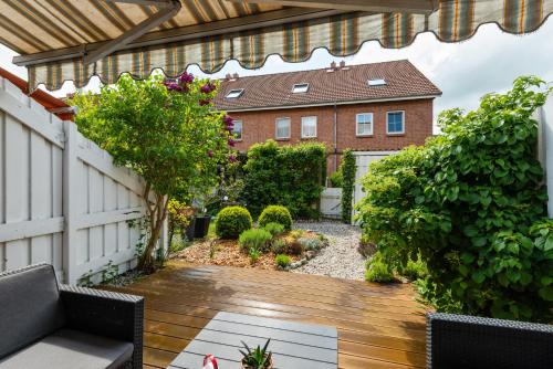 Bright Townhouse with Sauna and Patios