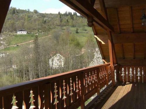 Magnificent wooden chalet with sauna