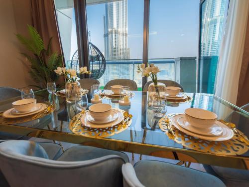 FIRST CLASS 3BR with full BURJ KHALIFA and FOUNTAIN VIEW, Dubaj (fotografie 9)