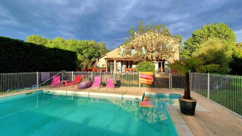 Mas de l'IBIE BLEUE gîte à louer Saint-Remèze