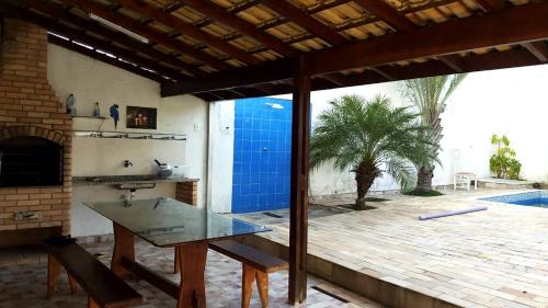 Incrivel casa com churrasq e piscina em Peruibe