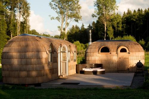 . Kuldallika igloo house and iglusauna