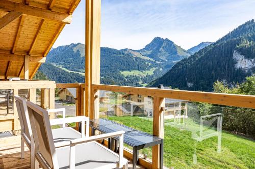 Erkély/terasz, FranceComfort - AlpChalets Portes du Soleil in Abondance