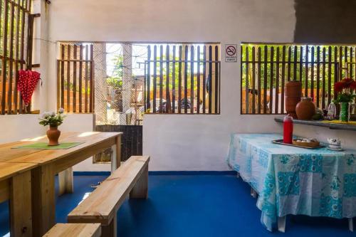 Hostel Em Boas Maos - 주방