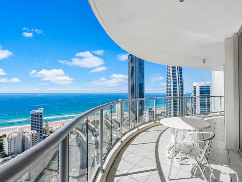 Two-Bedroom Apartment with Ocean View (High Floor) room in High-Rise Haven in the Heart of Surfers