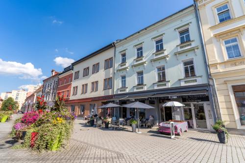 A szálláshely kívülről, Penzion Na Starem namesti in Sokolov