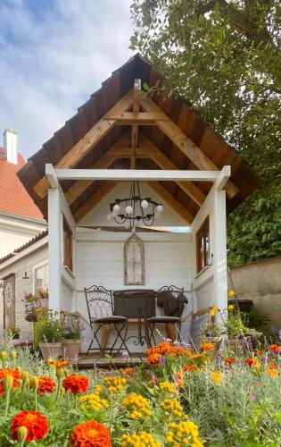สวน, ALTE SCHULE WITTENBERG, 3 Ferienwohnungen für bis zu 12 Personen, an der Elbe, mit Garten (ALTE SCHULE WITTENBERG, 3 Ferienwohnungen fur bis zu 12 Personen, an der Elbe, mit Garten) in ลูเทอร์สตัดท์ วิทเทินเบร์ก