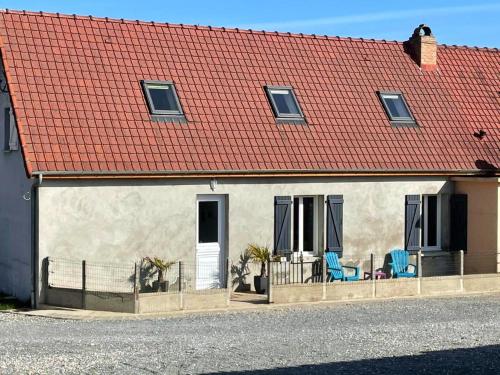 Maison de 2 chambres avec piscine partagee jardin amenage et wifi a Lottinghen