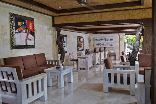 Zajednički dnevni boravak / prostorija s TV-om, Tjampuhan Hotel and Spa in Bali