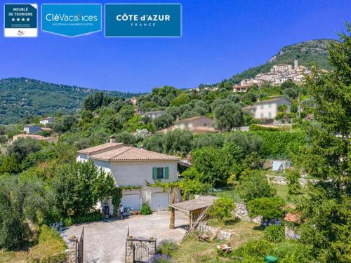 . Appartement d'une chambre avec jardin clos et wifi a Le Bar sur Loup