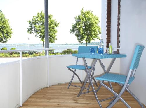 Μπαλκόνι/βεράντα, Ferienwohnungen Schlei 42 in Σλέσβιγκ