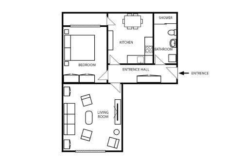 Paradise Starry Suite-City center Belgrade
