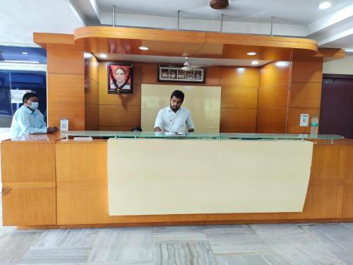 Lobby, Hotel Geetha International in Tuticorin