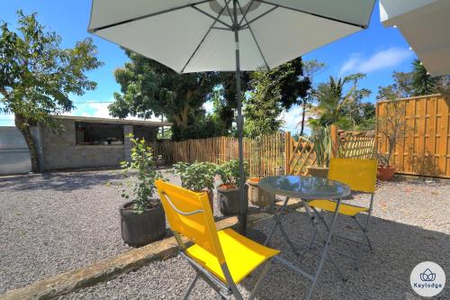 花園, T2- Aux Pluies d'Or- 47m2- Sainte-Clotilde in 留尼旺