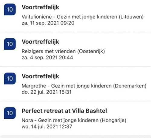 Villa Basthel direct aan zee ,verwarmd zwembad en sauna