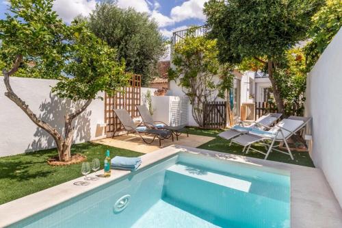Can Miquel Beautiful family house with pool next to the beach gîte à louer Colònia de Sant Pere