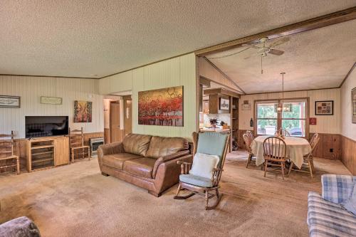 Charming Burdett Home with Grill, Gazebo and Yard in Burdett, USA
