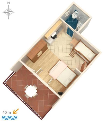 Apartments by the sea Starigrad Paklenica - 6621 - image 10