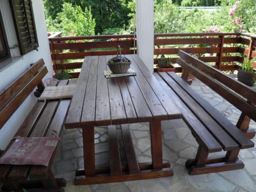 شرفة/ تراس, House Janja Plitvice in دريزنيك جراد