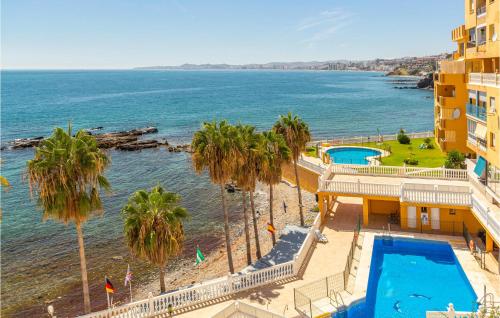 Amazing apartment in Benalmadena with Outdoor swimming pool, WiFi and 2 Bedrooms