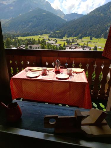 balcon/terrasse, Studio avec vue splendide sur les Diablerets in Les Diablerets