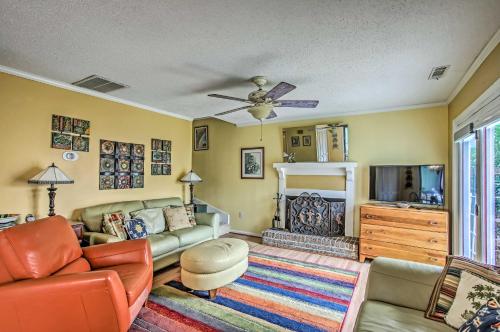 North Myrtle Beach Home with Patio - Walk to Beach!