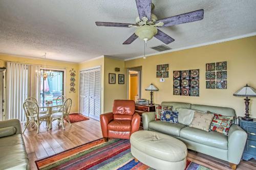 North Myrtle Beach Home with Patio - Walk to Beach!