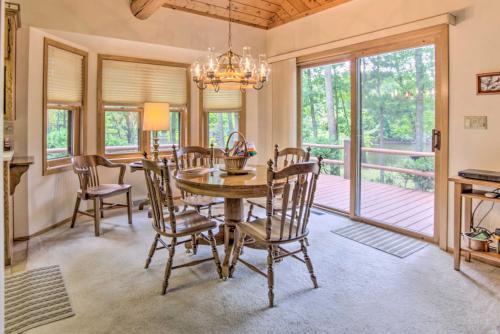 Riverfront Oconto Cabin with Fire Pit and Yard! in Oconto, USA