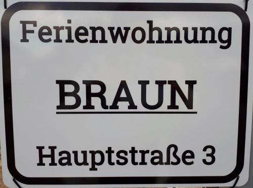 Ferienwohnung Braun