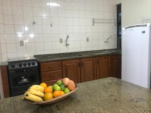 Kitchen, Regina Del Mare Residence Apartamentos completos para ate 05 pessoas a 50 metros da praia in Cachoeira do Bom Jesus