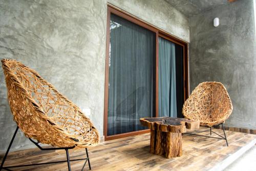 ระเบียง/ชานเรือน, Hotel Casa Tortuga Tulum Cenotes Park Inclusive in ตุลซายับ