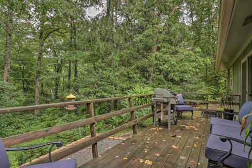 Secluded Pisgah Forest Cottage with Fire Pit!