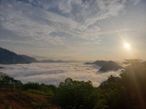 Kilátás, Mountain Nest in Lanquin