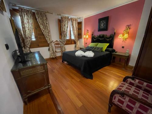 1 double bed
