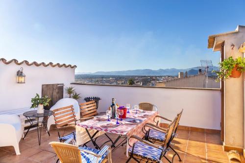  Mallorca traditional townhouse holiday in Llubi - a20767 in Llubí