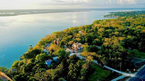 Hotel Pancho Villas Bacalar Vista a Laguna