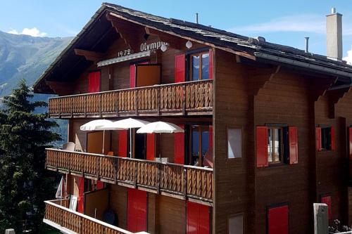 Apartment mit Traumblick im Haus Olympia, Grächen (zdjęcie 8)