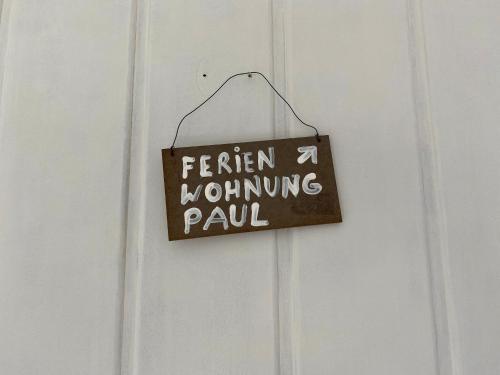 Ferienwohnung Paul