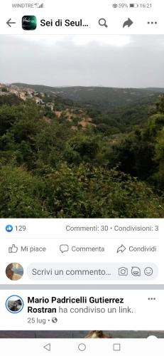 Stellaria casa vacanze in montagna panorama stupendo Sardegna