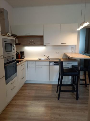 Kitchen, Ferienwohnung Christa in Liebenau