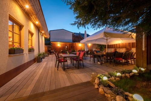 Étterem, Hotel Zum Steinhof in Bad Blankenburg